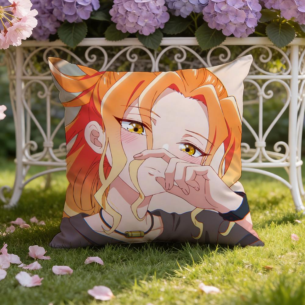 M-Mikadono Sanshimai wa Angai, Choroi Cushion Cover Home & Car Dual-Scene Pillow Cover: Reversible for Premium Comfort
