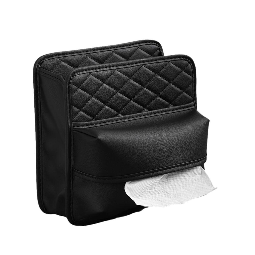 YFFSFDC Car Seatback Trash Tissue Large Storage Bag for Back Easy Small Item Universal Car Organizer Pocket, Can, Box, Capacity, Multi-Function Seats,