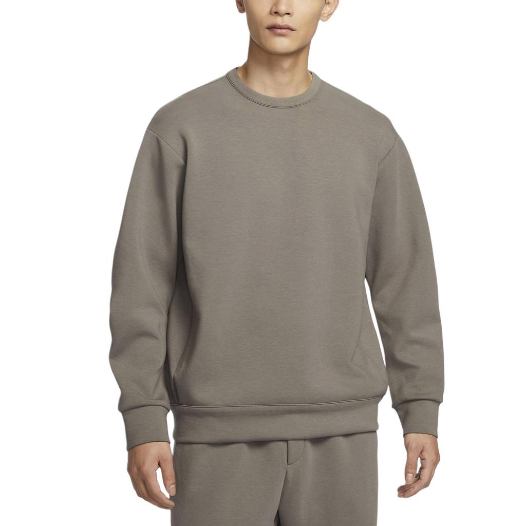 Nová pánská mikina Nike Dri-Fit Barva Cave Stone Gray/Medium Gray HQ6965-289