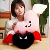 Demons Angels Car Neck Waist Support Pillows Plush Toy Stuffed Doll Gift Kids