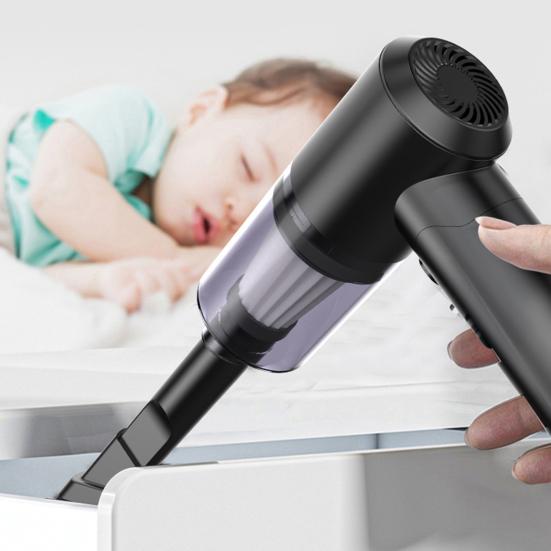 Visual Dust Cup Auto Vacuum Cleaner 