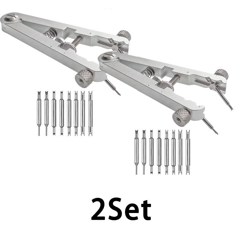 Xiaomi Watch Spring Bar Plier Tool Set with Durable 10 Tips Pins Spring Bar Tweezer Tool for Watch Wrist Bands Strap Removal Repair