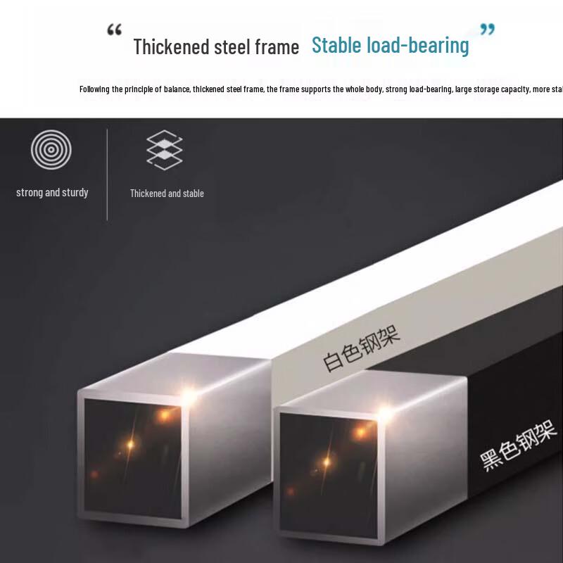 Beifu 3-Tier Carbon Steel Microwave Oven Storage Rack