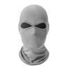 Full Cover Face Guard Solid Color Lightweight Breathable High Elastic Halloween Role-Playing Non-Porous Dual/Three Holes Face Shield
