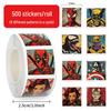 Marvel Heroes Die-Cut Stickers for DIY Journals and Crafts