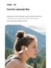 G01 Bone Conduction Wireless Headphones: Sweatproof, Open-Ear Design with Ultra-Long Battery for Running & Calls.
