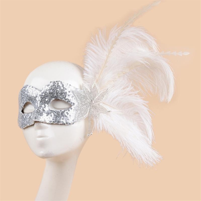 Masquerades Mask Venetians Halloween Costume Mask Mardi Gras Mask Cosplay Party Costume Props Dance Wedding Party Mask