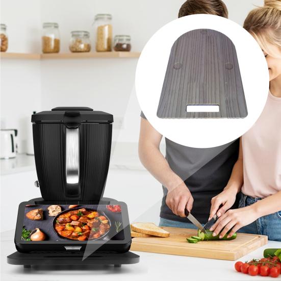 Podložka pro mixér Thermomix TM7 Posuvná podložka Protiskluzová podložka s gumovými kolečky a zajišťovacími klipy Snadno pohyblivé příslušenství