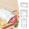 10Pcs/Bag Aluminum Foil Food Bag Leakproof Kitchen Fresh Bag New Freezer Stand Up Bag