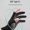 Moufu Anti-Slip Two-Finger Exposed Nylon Work Gloves