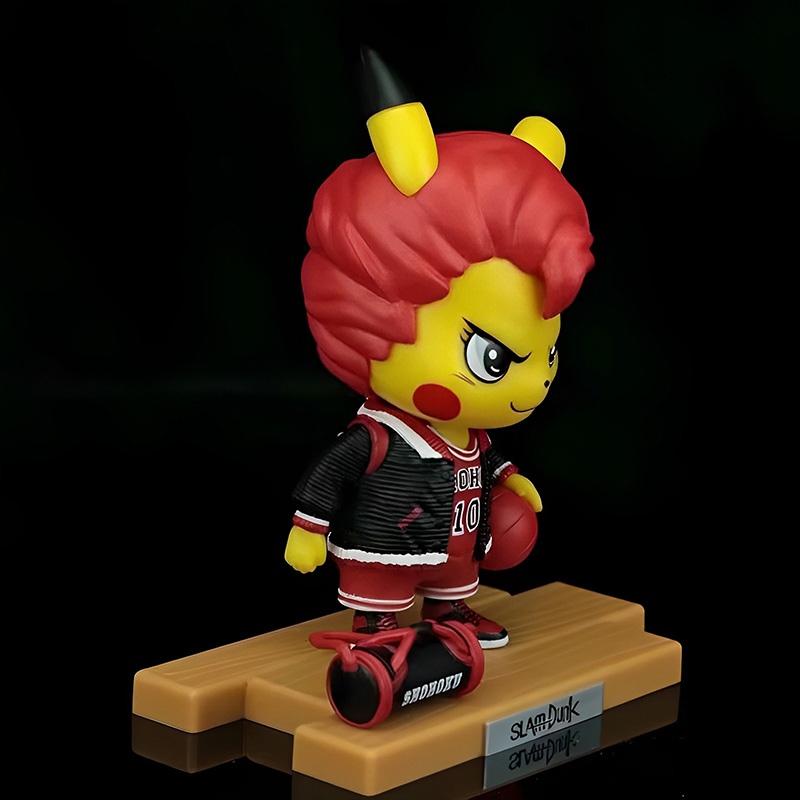 Gk Cs Ko Slam Dunk Sakuragi Pikachu Figure Collectible Model