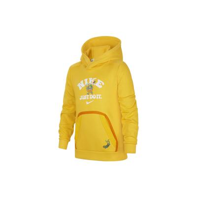 Sportswear Knit Pullover Hoodie Kids Hoodies Yellow DQ9135-739