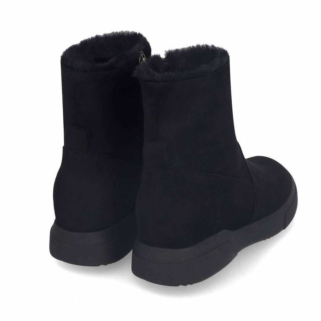 Elcanto Maz Women'S Height-Increasing Fur Casual Boots 3.5Cm Lcwa26M34V
