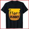Cute Hunny Pot Halloween Funny Cartoon Honey Jar Black Cotton T-Shirt S-5XL
