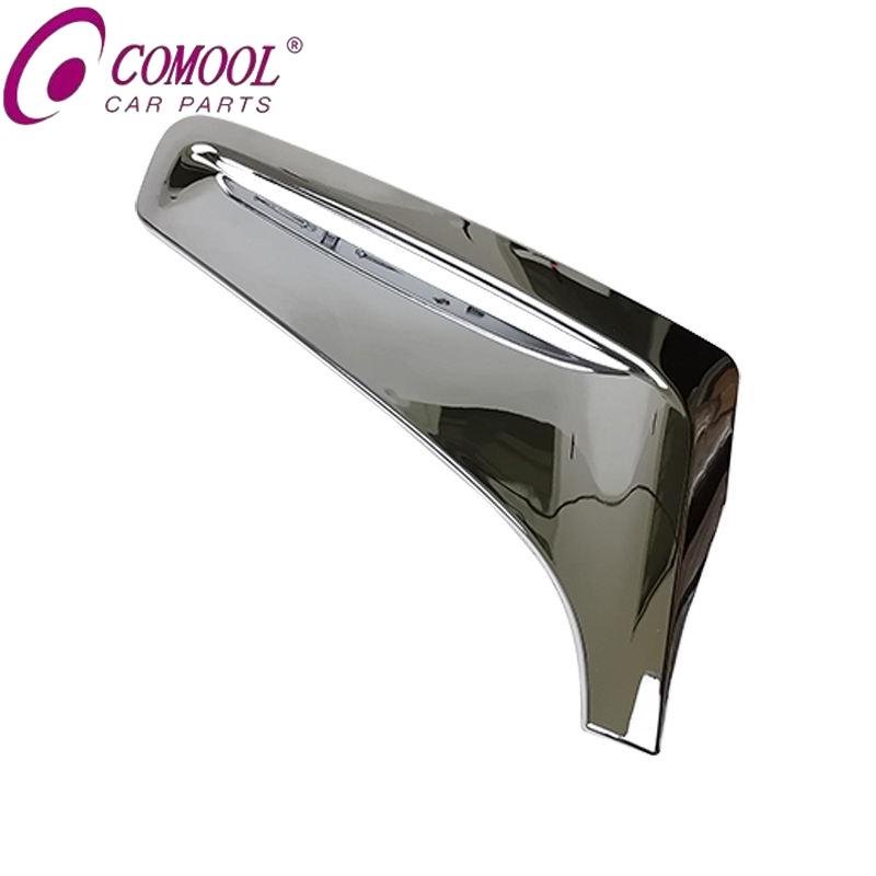 Front Right Chrome Sidewall Fender Air Outlet Duct Side Grille Cover Trim Louver 51137347378 for BMW 5 G30 G31 F90 7 G11 G12