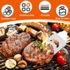 3/2Pcs Grill Tool Stainless Steel Barbecue Fork Barbecue Spatula Utensils Food Turner Clip for Kitchen Cooking Camping BBQ Tool