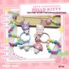 Sanrio Hello Kitty Colorful 50th Anniversary Keychain Pendant - Small Gift