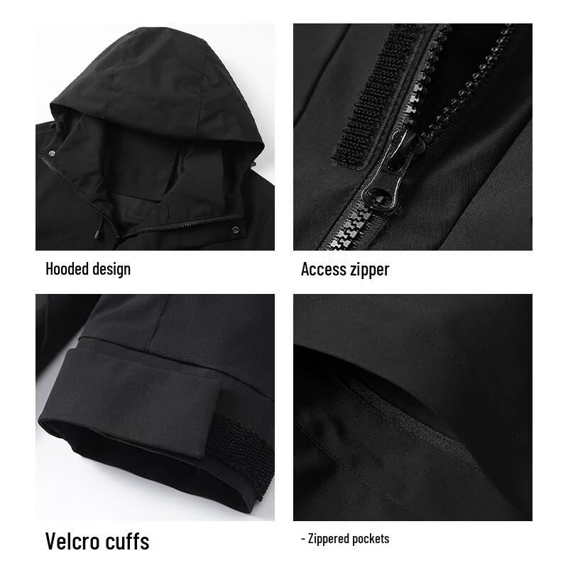 Huili Outdoor Hard Shell Windproof Waterproof Hiking Jacket