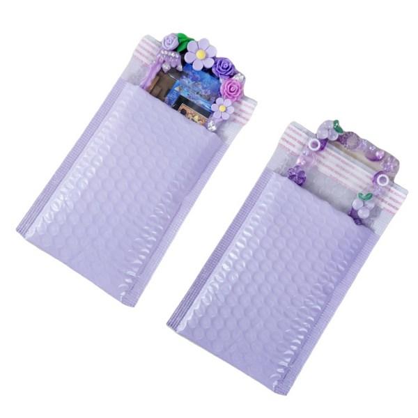 Purple Dreamer Photo Packaging Air Cap Bag Photo Card Packaging Supplies Bubble Wrap Safety Delivery Bag