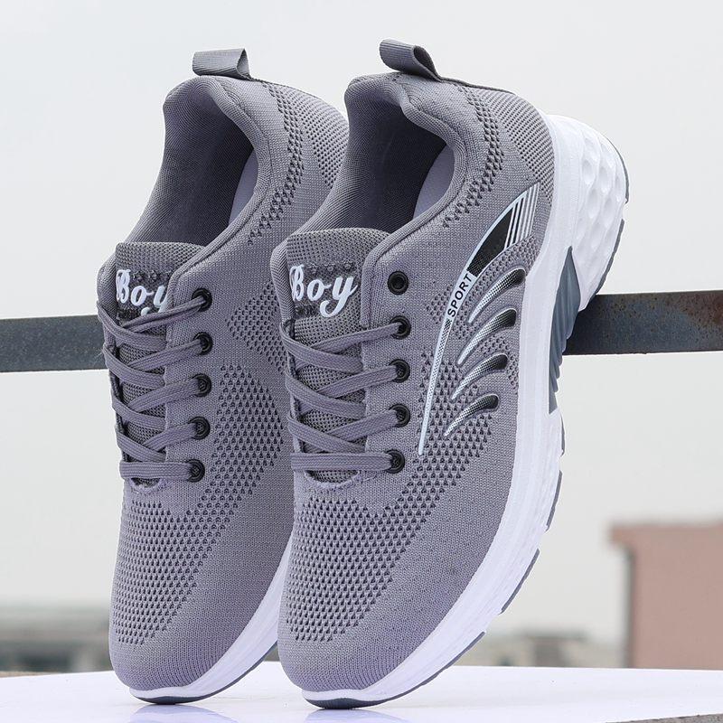 

Повседневная мужская обувь 2024 года, весна и осень, новый дезодорант, модная мужская спортивная повседневная обувь, универсальная, с мягкой подошвой, модная обувь 44