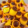 Hot Caramel Pudding Crunchy Squeeze Toy Asmr Crunch Fidget Vent Toy Gift For Kids Adults Office Party Supplies