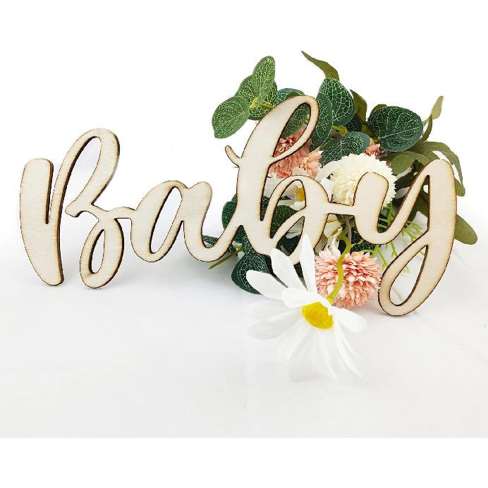 

Ой, малыш, 8 штук деревянных вырезок - Украшения для детского душа, Поделки для вечеринки, Бирки для подарков, Фон и Объявления