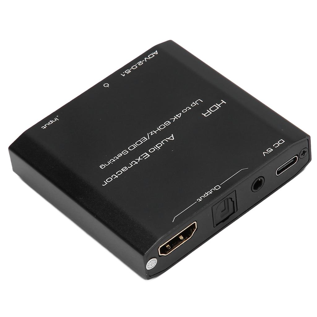 HDR HD Multimedia Interface Sound Extractor Support 4K 60Hz EDID Setting Converter for HDCP Digital