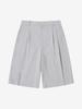 Luvm Wide Bermuda Pants For Men_Melange Gray