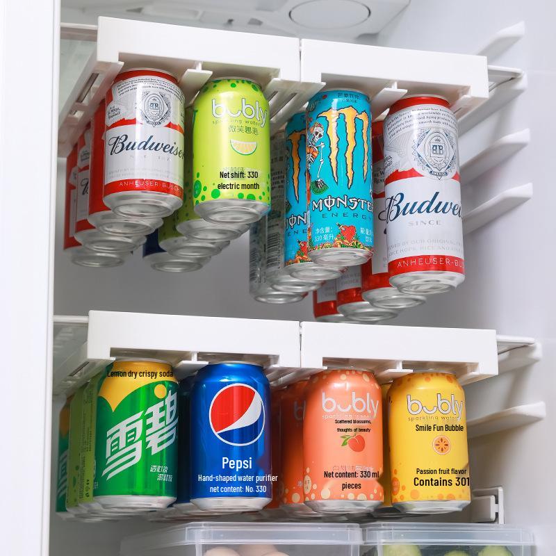 Creative Refrigerator Hanging Storage and Beverage Organizer Rack Small Diameter (5.3 cm)