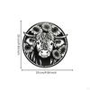 Metal Wall Art Black Silhouette Decor Cutout for Living Room, Bedroom, Entryway Style 1