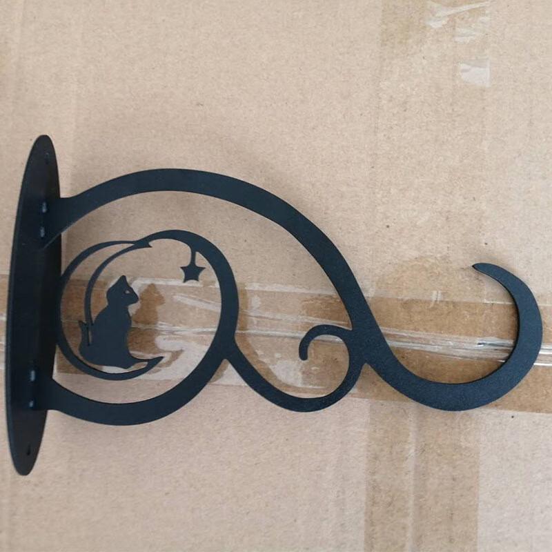 Miflame Wall-Mounted Metal Plant Hanger Hook