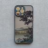 Landscape phone case For iPhone 16 14 11 12 13 15 Pro Max Mini 7 8 Plus XS X XR SE2 Japan Series Aestheticism Scenery Back Cover
