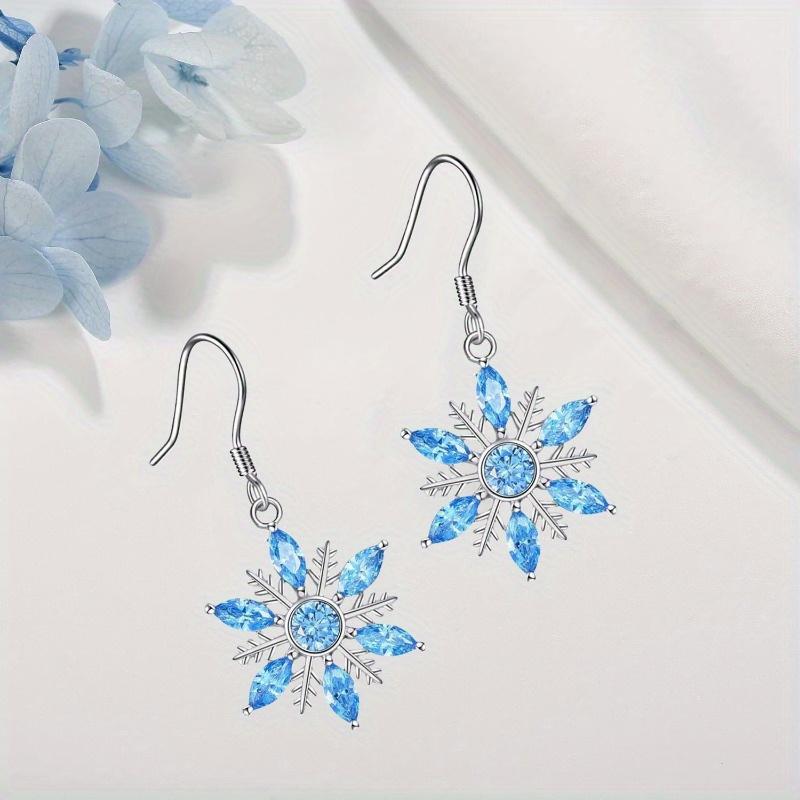 Shiny Snowflake Earrings - Creative, Fashionable, Exquisite and Warm Versatile Earrings