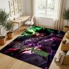 Personalized Crystal Velvet Carpet,Hunter × Hunter Custom Printed Name, Plush Area Rug For Home Indoor Decor