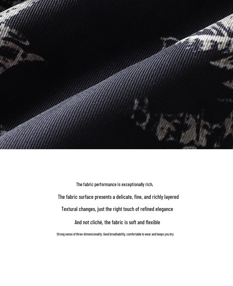 2026 Spring Women's Ink Wash Wide-Leg Drawstring Pants - Retro, Elastic Waist, Casual Loose Fit