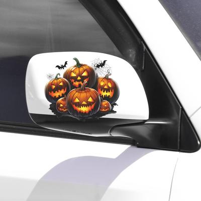 Halloween Pumpkin Bat Car Sticker A Festive and Terrifying Atmosphere Decoration Car Sticker