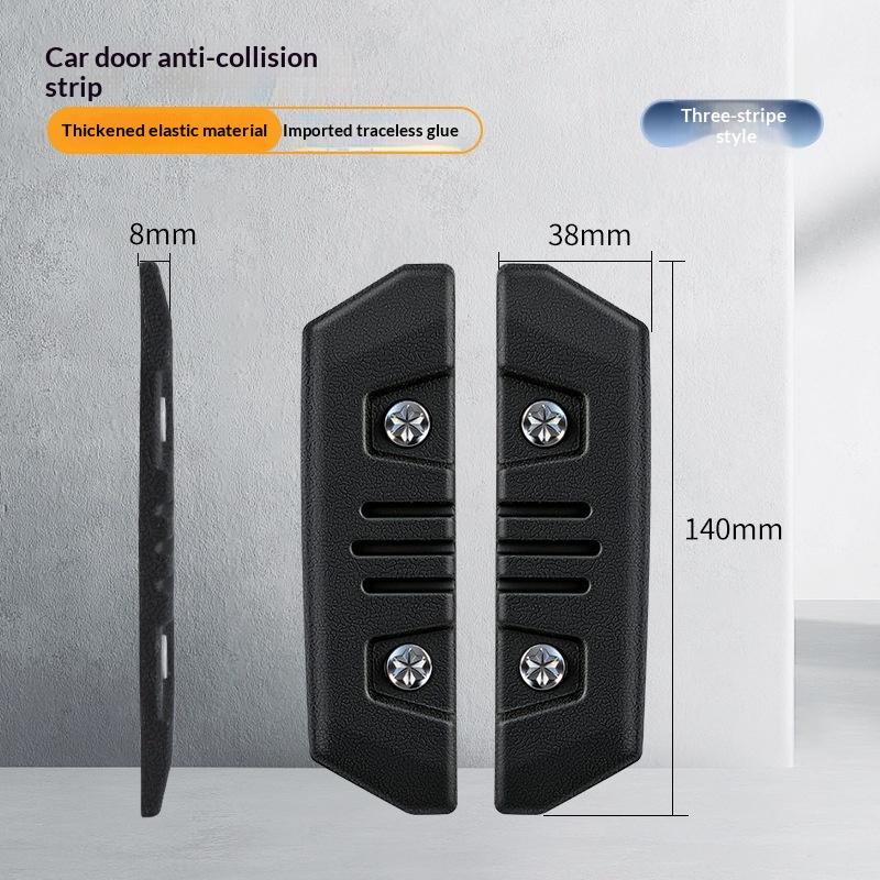 

2Pcs Car Anti Collision Strip Protector Stickers Anti Scratch Anti Crash Door Edge Guard Universal Exterior Decor Accessories