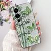 Für Tecno Pova 4 Pro Pova4 Elegantes Blumiges Katzen Handyhülle Für Tecno Pova 4 4Pro LG8n LG7n Klare TPU Silikon Weiche Hüllen Stoßfänger