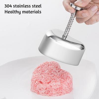 Stampo per Palline di Riso Sushi Stile Giapponese Strumento Facile da Pulire per Preparare Sushi Accessori da Cucina