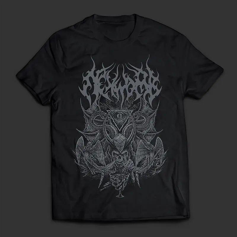 Casual Loose Streetwear Rock Band Vintage Print Pattern Short Sleeve High Street Y2K T-Shirt Crew Neck High Quality Top Unisex