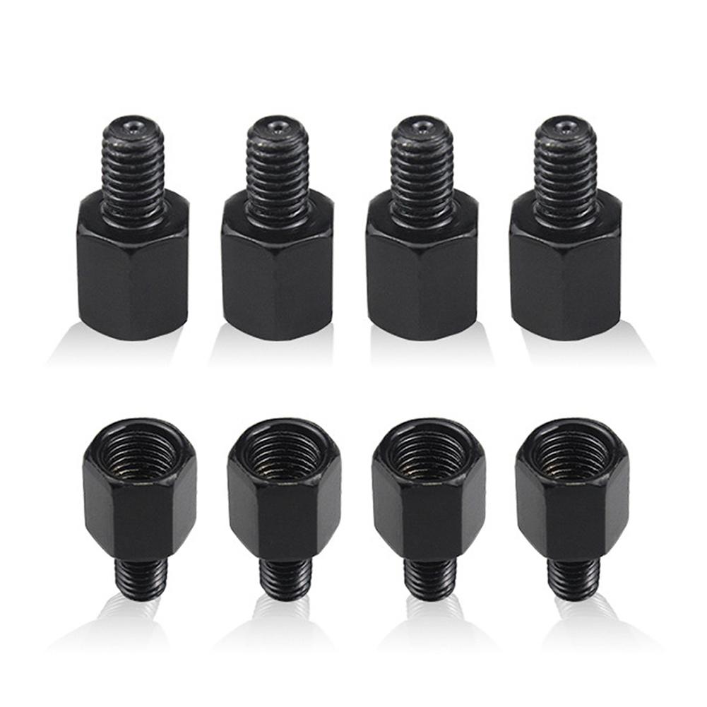 Motorcycle Mirror Adapter M10 M8 10MM 8MM Rearview Mirrors Adapters Conversion Bolt Screws Clockwise Anti-clock Right Left Thread