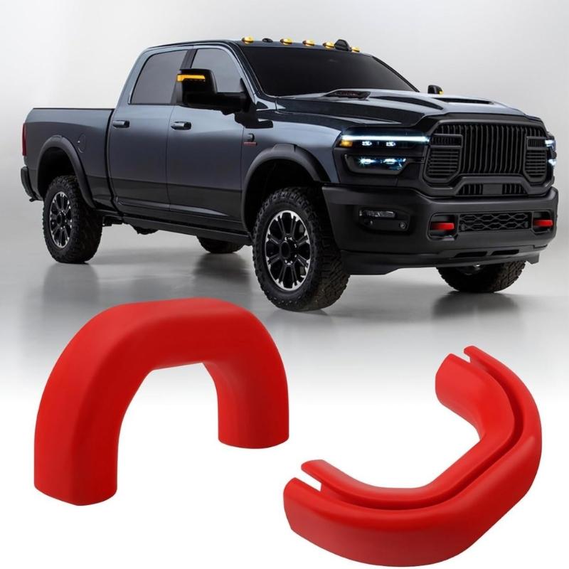 Upgrades Tow Hook Covers Protective Front Hitch Guards Strong Nitrile Front Hitch Protectors Easy to Use for 2500