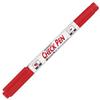 Zebra Memorization Check Pens, Red, 10-Piece Set, B-MW-150-CK-R