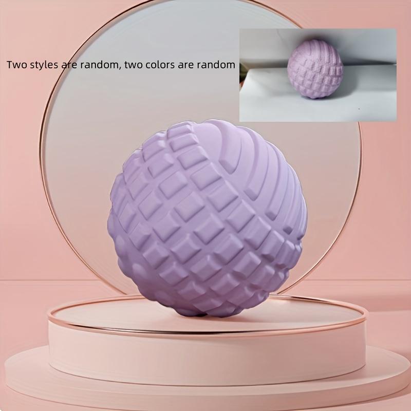 

1pc Fitness Foam Yoga Massage Ball for Foot Massage, Muscle Relaxation & Stretching фіолетовий