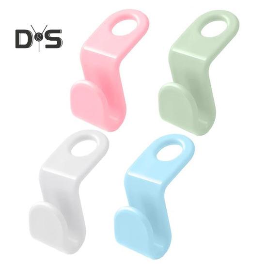 

50 шт. крючков для вешалок для одежды, мини-размер, многоцветные, универсальные, экономящие место, вешалки, зажимы для вешалок для одежды разноцветный