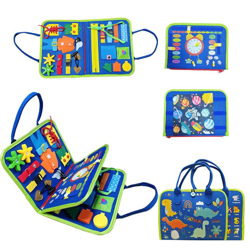 

Тихие книги для малышей Книги из фетра Тихие книги для занятий Бизи-доска Детские игрушки для путешествий Развивающие игрушки для сенсорики Подарки