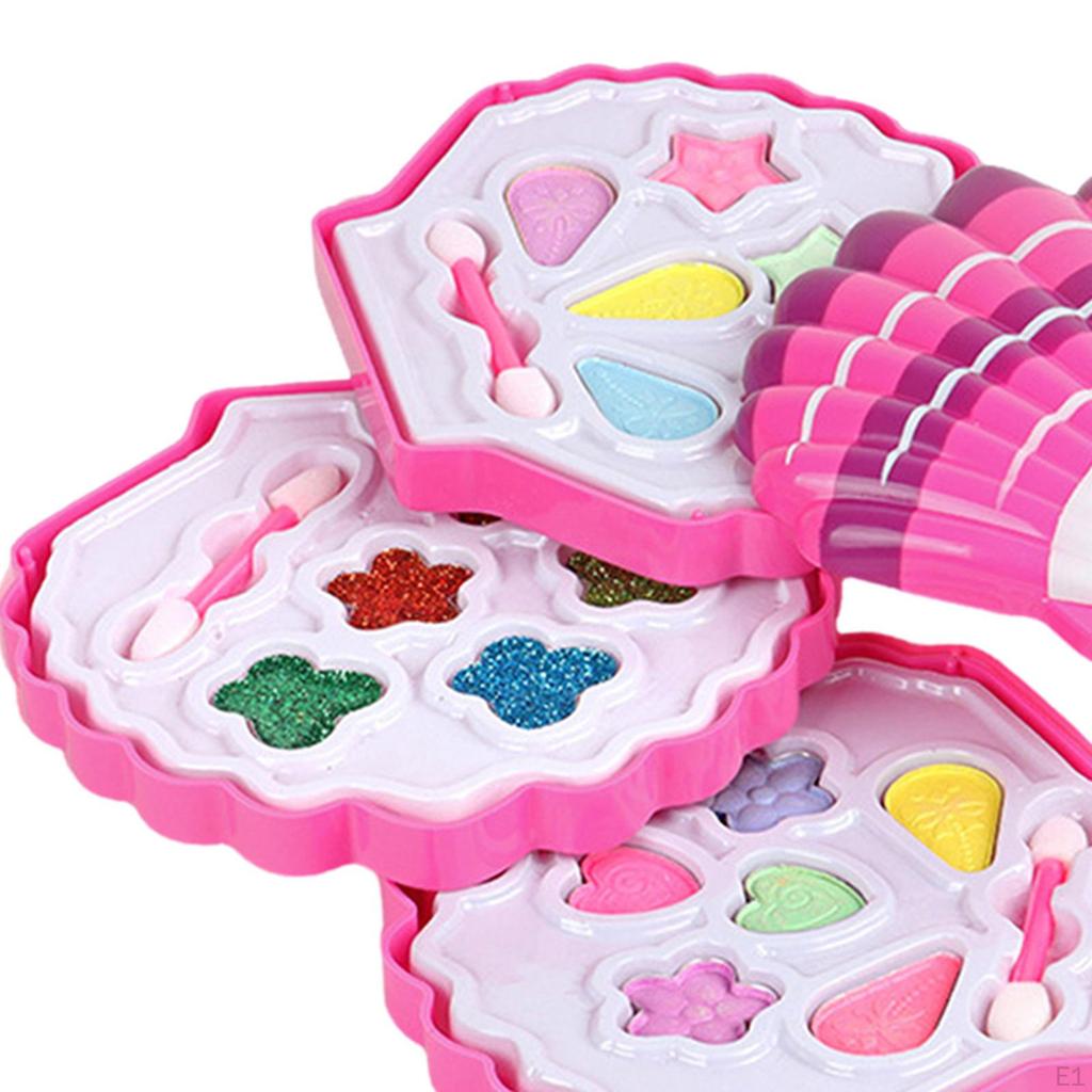 Mädchen Make-up Sets, Geschenke für kleine Mädchen, ab 5 Jahren, Kleinkinder, Spielhaus, Schmink-Spiel