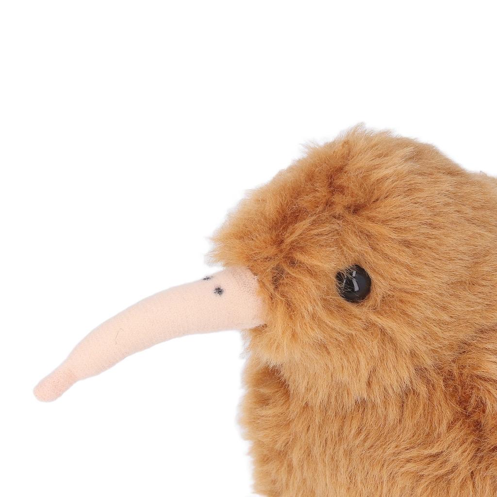 7.9inch Kiwi Bird Stuffed Toy Soft Cute Lifelike Portable Standing Plush Animal Toy for Kids Toddlers