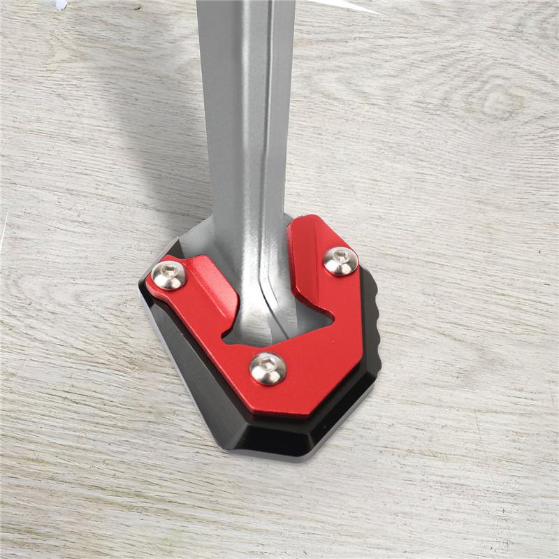 Motorcycle Kickstand Foot Side Stand Enlarger Extension Support Plate Pad For S1000XR S1000 XR 15-19 S 1000 XR S