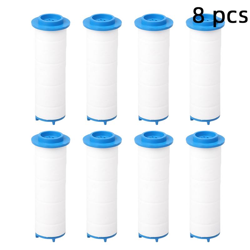 8 Pcs Shower Head Filter Filters Cotton Replacement Pp Cartridge